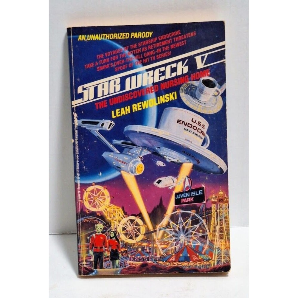 VINTAGE STAR WRECK V THE UNDISCOVERED NURSING HOME PARODY PAPERBACK 1ST PRINT